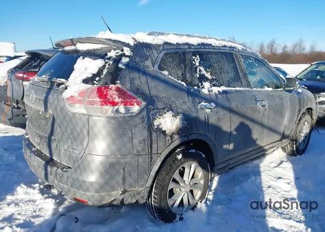 2016 Nissan Rogue Sv from USA, damaged, VIN KNMAT2MV1GP638241